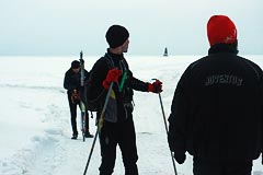 Участники в бухте Далёкой Участники в бухте Далёкой