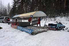 Сборка дивана-саней Сборка дивана-саней
